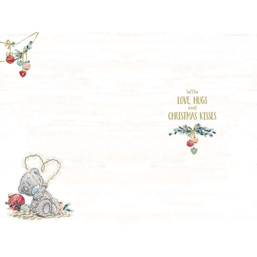 Wonderful Boyfriend Me to You Bear Christmas Card Extra Image 1